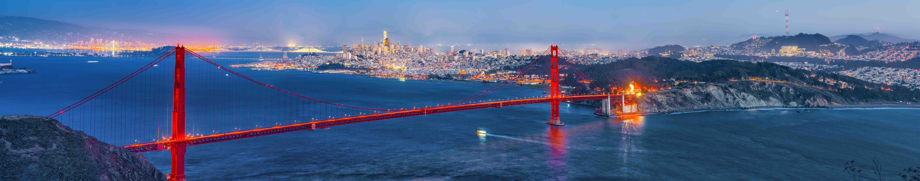 Gold Gate Bridge and San Francisco